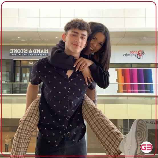 Image - Leilani Green, is pictured with her now ex-boyfriend, Reed Woehrle, many moons before their break up.